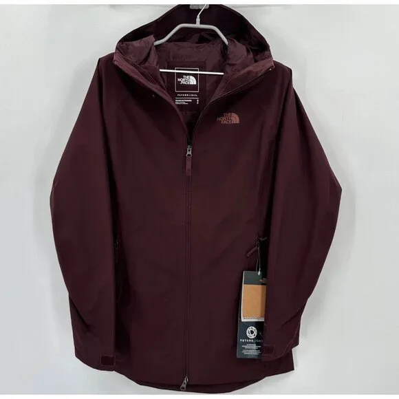 The North Face Hikesteller FUTURELIGHT Parka size S Women's Root Brown (Purple) - Picture 1 of 12